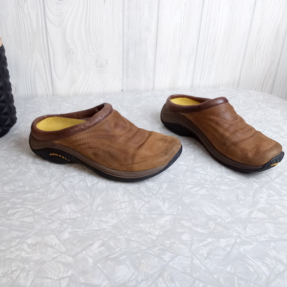 Merrell Jungle Moc Shoes Womens 7 Mocs Suede Mocha